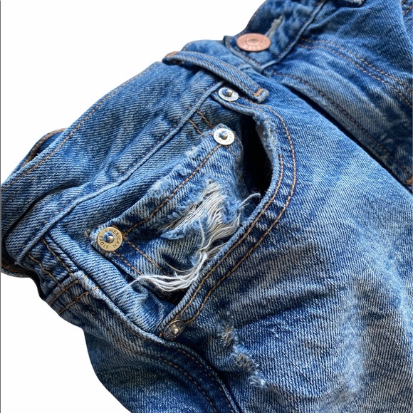American Eagle 90’s Slim boyfriend jeans 0 Short - Picture 5 of 8